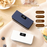 Mini-scelleuse thermique portable pour sachets en plastique, machine à sceller manuelle pour snacks, emballage alimentaire, gadget pour la maison et les voyages