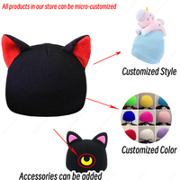 Housses de casque de moto demi-face personnalisées à motif dessin animé pour enfants, accessoires de ski parfaits pour les motards, état neuf, accessoires de moto