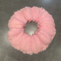 Plumes d'autruche naturelles teintées en gros, 25-30 cm, multicolores, pour carnaval, spectacle, décoration de mariage