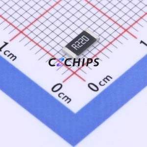 Résistance SMD CR2010F0R22E04 2010 (Type : Film Épais) (Résistance : 220 mOhm Précision : 1%) - Product Image 1