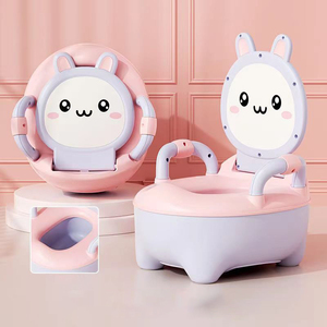 Portable Kids Cute Plastic Carton Duck Toilet for Baby Bathroom Toddler Child <strong>Potty</strong> <strong>Training</strong> - Product Image 6