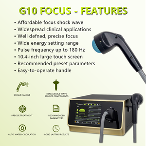 Dispositivo de Terapia de Ondas Acústicas Profundas con Energía Enfocada Ajustable, Instrumento de Fisioterapia Multifuncional para el Dolor Articular - Product Image 6