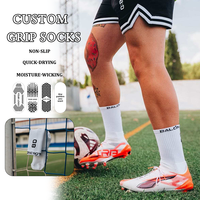 Chaussettes de sport personnalisées en coton imprimé, brodées, à compression, séchage rapide, avec logo personnalisé, pour l'été – Anti-bactériennes et respirantes