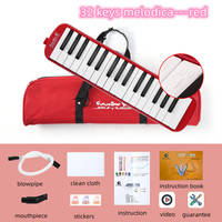 Hot Sale 32-Key Piano Keyboard Melodica Perfect Educational Musical Instrument Accessory Children's Gift