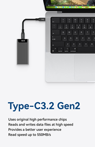<span class=keywords><strong>Disque</strong></span> <span class=keywords><strong>dur</strong></span> <span class=keywords><strong>externe</strong></span> personnalisable, <span class=keywords><strong>disque</strong></span> SSD portable personnalisé, SSD <span class=keywords><strong>externe</strong></span> Type-C 256G - Product Image 6