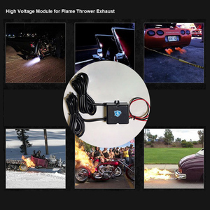 Bộ dụng cụ phun lửa đua xe, bộ chuyển đổi đánh lửa bằng lửa cho ống xả ô tô, xe máy, xe tải, phụ tùng thay thế - Product Image 6