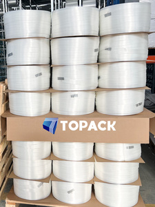 สายรัดโพลีเอสเตอร์คอมโพสิตแบบม้วน ขนาด 13 มม. 1/2 นิ้ว สำหรับงานหนัก ยี่ห้อ AAR USA DDP OEM จากโรงงาน ผลิตจากเส้นใยโพลีเอสเตอร์ ใช้สำหรับรัดสินค้าและยึดติดเพื่อความปลอดภัยในการขนส่ง - Product Image 4