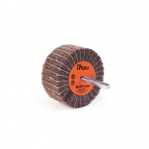 แผ่นขัดแบบ Flap Wheel ขนาด 60x30x6 มม. พร้อมแกนขนาด 6 มม. สำหรับแผ่นขัดเงา - Product Image 2