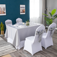 Serviettes de table pliées pour hôtel, nappes de qualité hôtelière, nappes de table Williams Sonoma pour hôtel