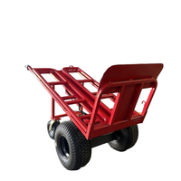Carga totalmente eléctrica 1000kg Manipulación Construcción Electric Tiger Trolly Auto Walking Storage Auto Lifting Pallet Stacker Trolley
