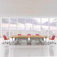 Petite table de réunion d'école de bureau Table de formation pliante moderne