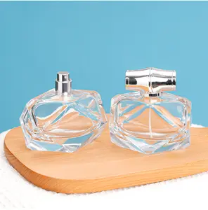Nieuwe 2023 80Ml Glazen Spuitfles Bottiglia Di Profumo Parfumflesjes Met Parfumverstuiver Sproeier