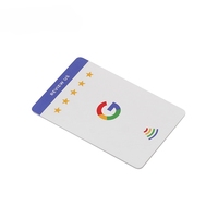 بطاقة NFC مخصصة لوسائل التواصل الاجتماعي، روابط مراجعات جوجل، تصميم وطباعة حسب الطلب