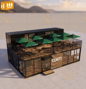 Cà phê cửa hàng <span class=keywords><strong>container</strong></span> cửa hàng Nhà cung cấp cửa hàng prefab nhà thiết kế hiện đại di động không gian sống - Product Image 2