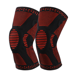 2 حزمة نايلون سبانديكس ضغط مجموعة أقواس الركبة تنفس أسود أبيض كم الركبة ل ACL والتهاب المفاصل تخفيف الألم - Product Image 4