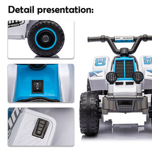 Cuatrimoto Eléctrica para Niños - Coche Eléctrico Infantil con Control Remoto y Luces para Niños y Niñas - Product Image 2