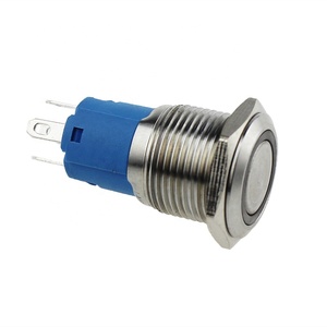 LA16AJSF anneau lumineux led <span class=keywords><strong>blanc</strong></span> waretproof à bouton-poussoir en métal - Product Image 4