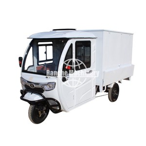 Chariot de nourriture à trois roues, tricycle électrique, camion de nourriture avec cuisine complète, chariot mobile de rue à 3 roues, chariot à glace - Product Image 2