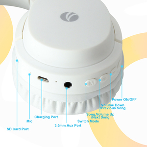 Tai nghe không dây bán chạy nhất, tai nghe stereo bass trên tai có micro, chơi game, thể thao, 5.0V - Product Image 5