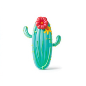Materasso gonfiabile Intex a forma di cactus 185x140 cm, lettino galleggiante per piscina per adulti - Product Image 1