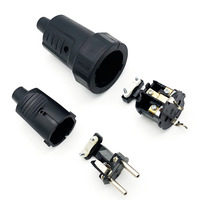 Fabrication professionnelle chinoise de prises électriques européennes AC 1620LN, norme allemande, prise 16A 250V