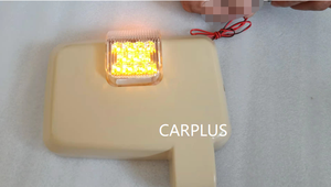 Copertura dello specchio della porta laterale con Led colore <span class=keywords><strong>Beige</strong></span> per FJ70 FJ75 porta accessori esterni - Product Image 4