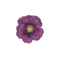 Bros Pin Camellia Zirkon Mikro-pave Mewah TIANSHE, Peniti Mode Eksklusif Kelas Atas, Hadiah Hari Ibu