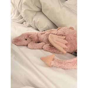 Jellycats JcUK <strong>Nip</strong> Owned Snow Dragon Pink Dragon Cute Plush Toy with Wings Jelly cat - Product Image 4
