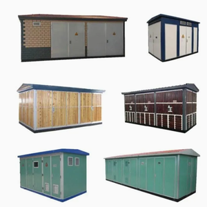 Subestación Transformadora Industrial Tipo Caja para Exteriores, 400KVA, 630KVA, 800KVA, 1000KVA, 33KV, Sistema Eléctrico Compacto - Product Image 1