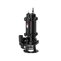 Pompe submersible WQ avec dispositif d'agitation, résistante à la corrosion, grand débit, pompe à eaux usées WQ, pompe à eaux usées pour sous-sol d'appartement