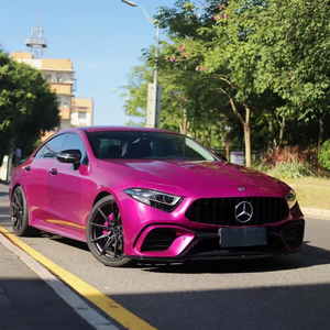 Haute Brillant Ruby <span class=keywords><strong>Star</strong></span> Couleur Changeante PVC Vinyle Wrap Ruby Rouge Car Body Wrap Film avec Tesla - Product Image 1