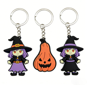 Unique 2D Pattern Soft Rubber Keychain Custom PVC School Bag Pendant Casual Daily Decor <b>Small</b> <b>Gift</b> - Product Image 6