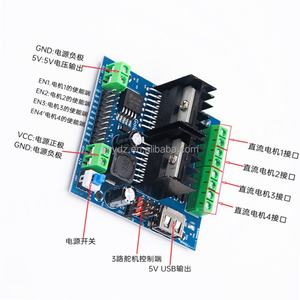 Module de commande de moteur L298N pour moteur pas à pas DC, voiture intelligente et robot - Product Image 2