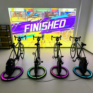 Bicicleta de Ejercicio Interactiva con <span class=keywords><strong>Avatar</strong></span> Virtual, Sensor de Movimiento en Tiempo Real, Máquina de Ciclismo para Interiores - Product Image 3