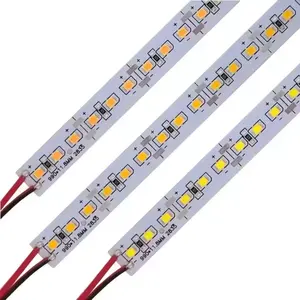 Striscia di luce dura a LED 12V 5730 72led/metro striscia LED in alluminio luce barra