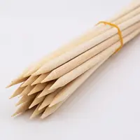 Palos de bambú para asar, herramientas de parrilla de barbacoa Natural Oxford, para exteriores, 60 cm