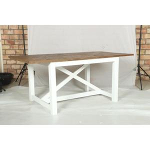Table d'entraînement simple en bois, rectangulaire, portable, pour l'extérieur, bureau d'étude, table de réunion, longue table à manger - Product Image 1