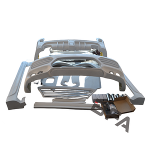 Para 2007-2015 <span class=keywords><strong>Lexus</strong></span> LX570 actualizado Oriente Medio <span class=keywords><strong>León</strong></span> kit de carrocería de parachoques delantero y trasero de cuerpo ancho - Product Image 5