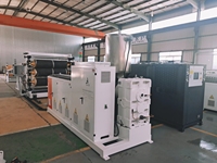 Ligne de production de tapis de voiture QINGHANG TPE Thermoformage |   Machine de formage sous vide par extrusion entièrement automatique pour plaques de filament PE ABS