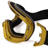 Lunettes de Ski Magnétiques HUBO Anti-Buée Personnalisables pour Neige, Snowboard, Motoneige