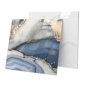 Piastrelle in Porcellana Lucida Antibatterica 600x600, Effetto <span class=keywords><strong>Carrara</strong></span> Bianco, per Bagno e Soggiorno - Product Image 2