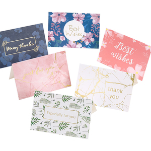 Tarjetas <span class=keywords><strong>de</strong></span> Felicitación hechas a mano, tarjetas <span class=keywords><strong>de</strong></span> agradecimiento, impresión personalizada, tarjeta <span class=keywords><strong>de</strong></span> felicitación <span class=keywords><strong>de</strong></span> lujo con sobre - Product Image 1