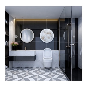 Tuyệt đối tinh khiết siêu Đen tráng men đánh bóng glossy Full Body Porcelain <span class=keywords><strong>tile</strong></span> - Product Image 3