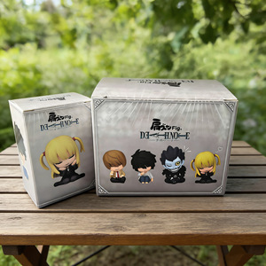 Vente en gros de figurines d'action anime - <span class=keywords><strong>Ryuk</strong></span> Light Yagami Misa Sleepy - Jouet capsule Gacha - Décoration de bureau - Cadeau pour les fans - Product Image 3