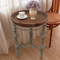 Table basse en bois antique moderne et durable pour le salon