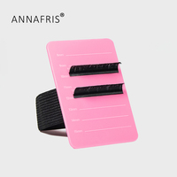 ANNAFRIS 1pc acrylique à main échelle de cils Pad plateau greffage cils support outils de maquillage 1pc extension de cils
