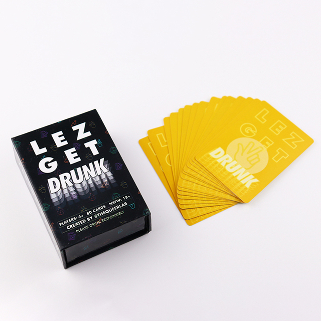 Top Quality Play Game Card Set With Box Custom Printing Card Game