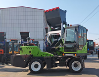 Camion malaxeur de grande capacité pour la réalisation de projets de construction à grande échelle