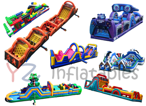 Château gonflable licorne avec toboggan pour fête d'anniversaire d'enfants, <span class=keywords><strong>jeu</strong></span> de licorne, parcours d'obstacles gonflable, jeux de château gonflable - Product Image 3