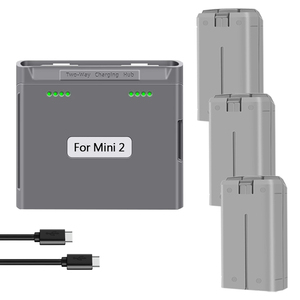 JHTC Zweiwege-Ladegerät Hub-Ladegerät Zubehör für DJI Mini 4K <span class=keywords><strong>2</strong></span> SE Drohne - Product Image 6
